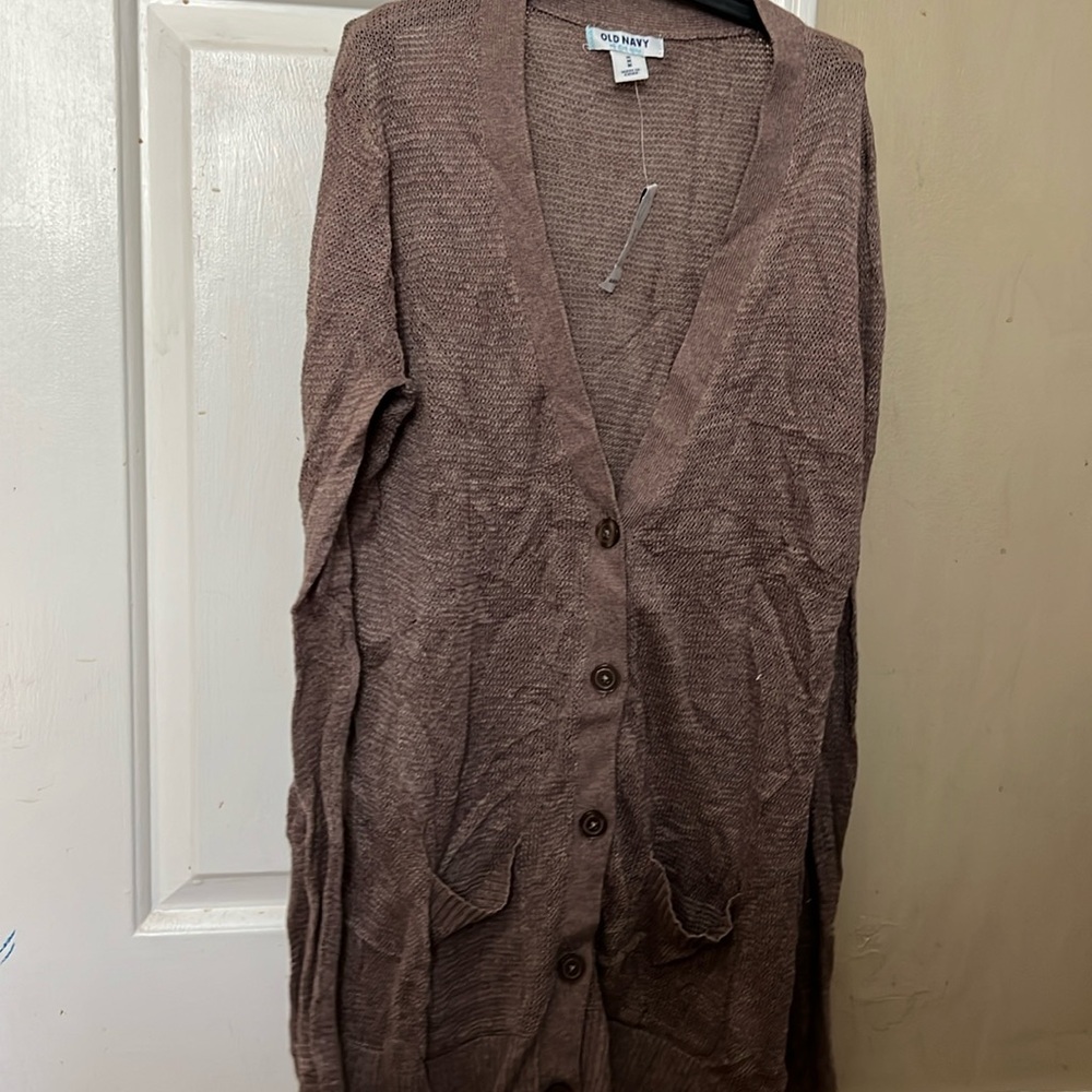 Old navy long sleeve cardigan